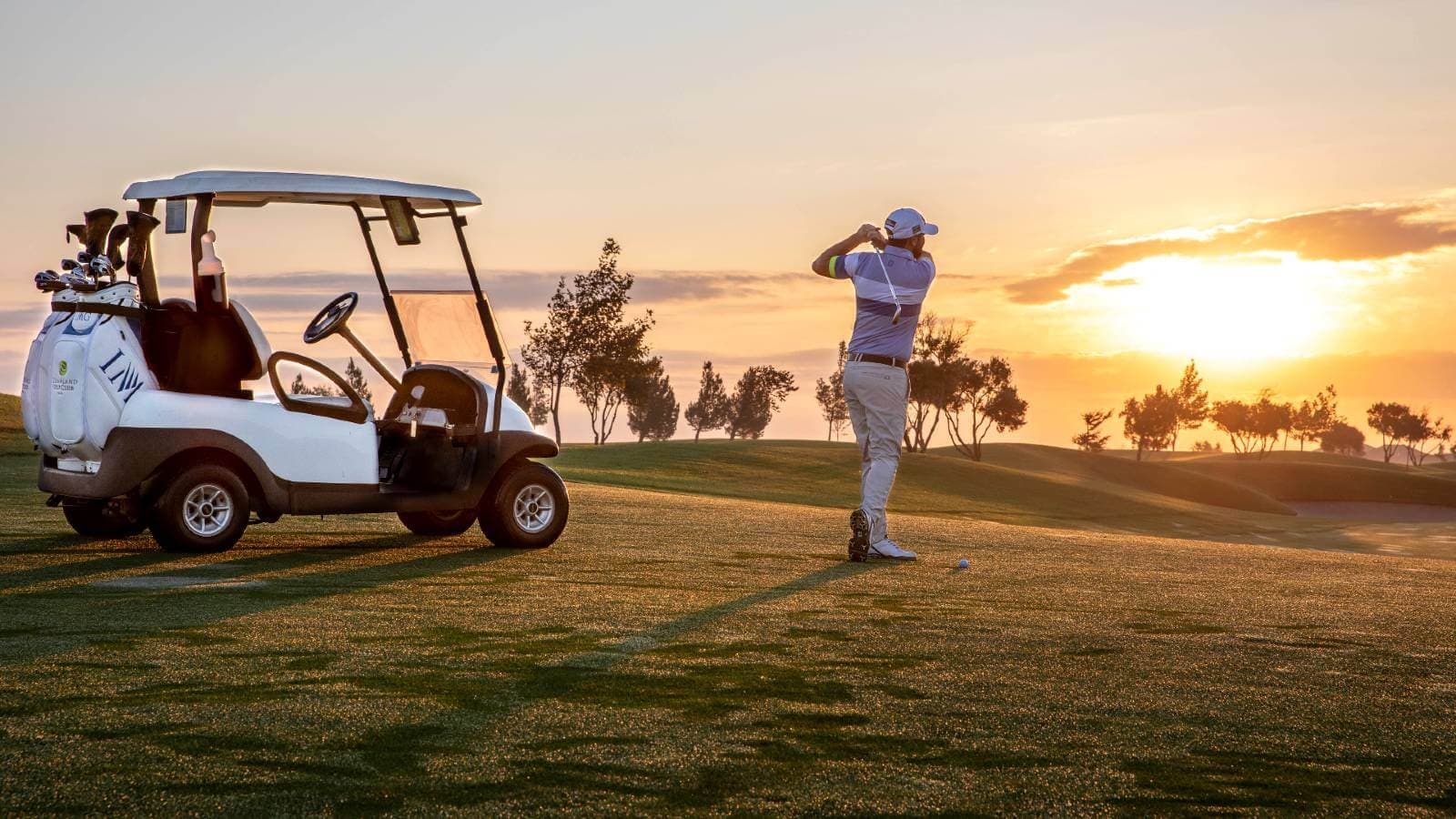 Golf course background